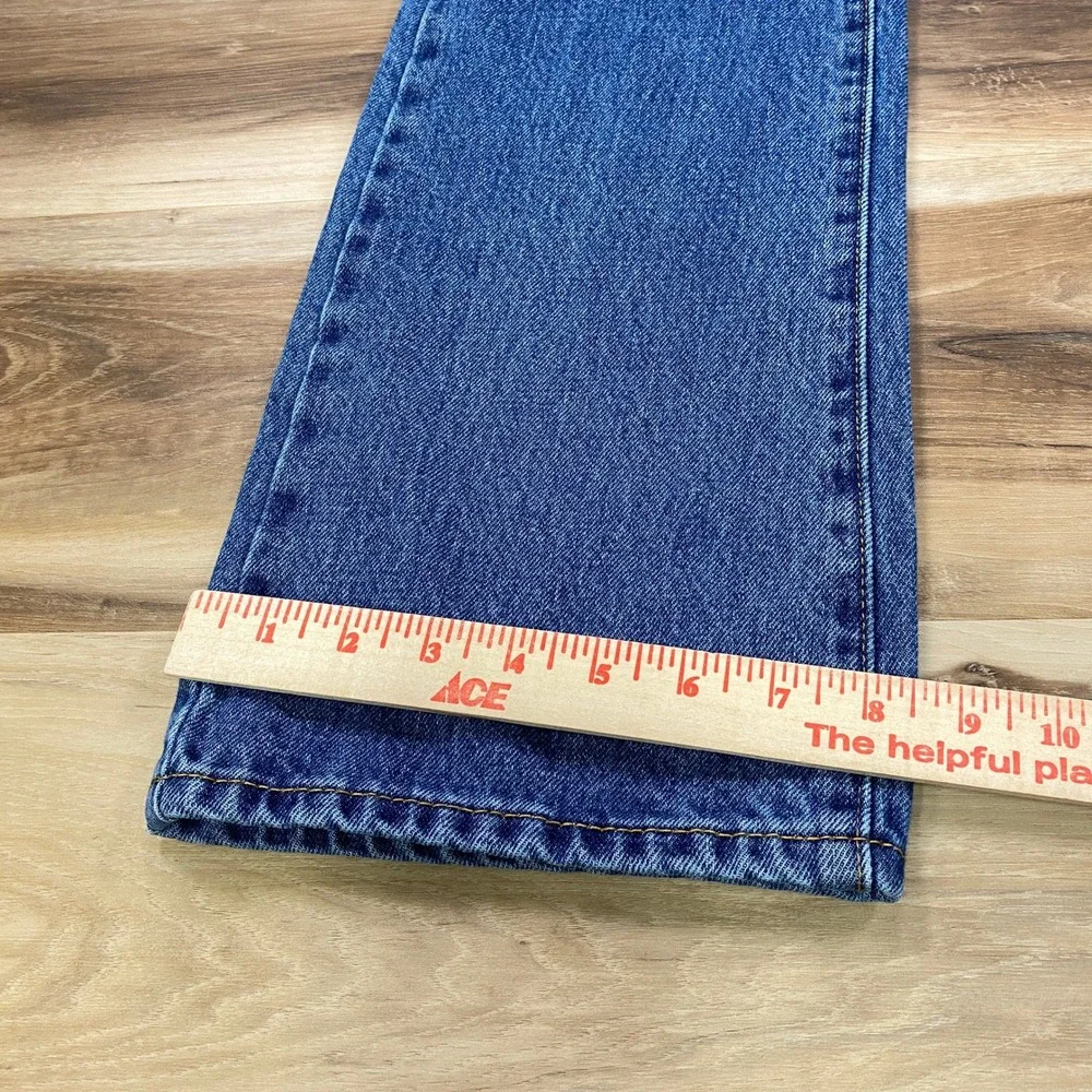 Levi's 517 Bootcut Jeans Mens 30x30 Heritage 100% Cotton Classic Blue Denim